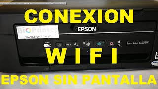 CONECTAR IMPRESORA EPSON A UNA RED WIFI ACTUALIZADO 2024 [upl. by Enitsenrae]