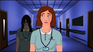 The Most Creepy HOSPITAL Animated Horror Film  Horror Stories Hindi Urdu [upl. by Adonis]