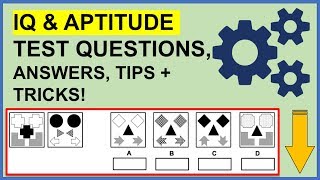 IQ and APTITUDE TEST QUESTIONS ANSWERS TIPS amp TRICKS [upl. by Levinson739]