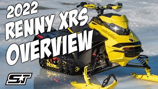 2022 Ski Doo Renegade XRS Detailed Snowmobile Overview [upl. by Jermyn]