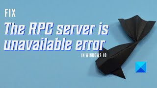 Fix The RPC server is unavailable error in Windows 11 [upl. by Oralie]