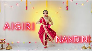 Ai Giri Nandini  Durga Strotam  Durga Puja special by Nayanika Bhattacharyya [upl. by Oivlis938]