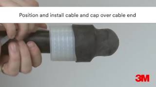 3M Cold Shrink Cable End Caps [upl. by Turne]