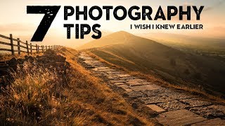 7 SIMPLE photography TIPS I wish I knew EARLIER [upl. by Dorfman]