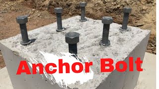 Anchor Bolt  What  Why and How [upl. by Ardek]