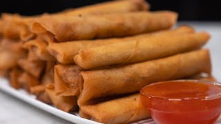 Perfect Lumpia Filipino Shanghai Recipe [upl. by Salvay353]