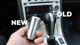 HOW TO  REPLACE YOUR AUTOMATIC SHIFT KNOB [upl. by Adim]