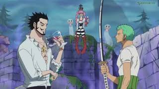 Mihawk le eñseña Haki a Zoro La Espada Negra Sub Español [upl. by Gnap]