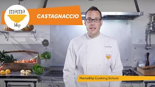 How to make Tuscan Castagnaccio Chestnut Flour Cake [upl. by Atneciv]