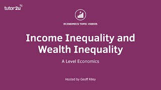 Income Inequality and Wealth Inequality I A Level and IB Economics [upl. by Bergren]