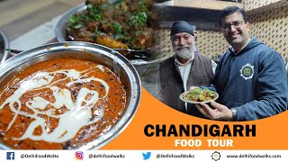 CHANDIGARH FOOD Tour I Rara MUTTON  Chole BHATURE  Mix CHAAT  SIZZLER  CHAAP  GAJRELA [upl. by Naujet]