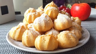 Пирожные Профитроли получатся у каждого  Profiteroles Recipe [upl. by Shue]