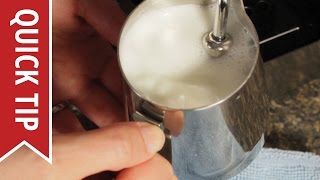 How to AutoFroth Milk for Lattes [upl. by Othilie]