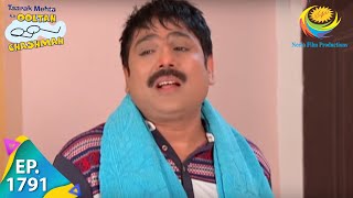 Taarak Mehta Ka Ooltah Chashmah  Episode 1791  Full Episode [upl. by Nare821]