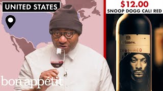 Sommelier Tries 20 Red Wines Under 15  World of Wine  Bon Appétit [upl. by Resee782]