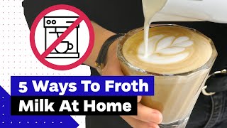 How To Froth Milk At Home Best Milk Frothers Review [upl. by Ester976]