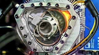 See Thru Liquid Piston Rotary Engine  In Slow Motion [upl. by Raymonds556]