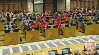 Julius Malema Shouting At Speaker Baleka Mbete [upl. by Moersch]