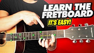 Learn The Fretboard  How To Memorize The Notes Of The Fretboard [upl. by Eilah]