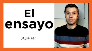 EL ENSAYO Qué es características y escritura [upl. by Ck]