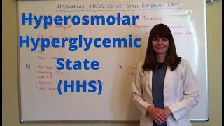 Hyperosmolar Hyperglycemic StateSyndrome HHS [upl. by Aneerol]