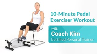 10Minute Pedal Exerciser Workout [upl. by Halyak225]