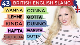 British English Slang Advanced Pronunciation Practice  Reductions amp Contractions [upl. by Maurreen]