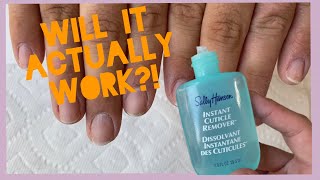 Sally Hansen Cuticle Remover Review [upl. by Ula28]