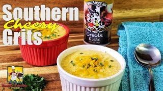 Cheesy Southern Grits  Grits Recipe [upl. by Parnell998]