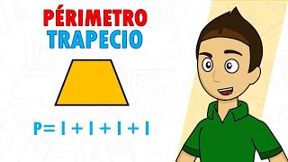 PERÍMETRO DEL TRAPECIO Super facil  Para principiantes [upl. by Ennyleuqcaj]