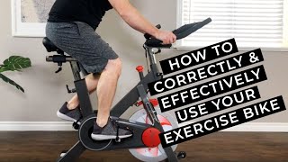 How to Correctly amp Effectively Use Your Exercise Bike [upl. by Anauqes857]