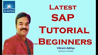 SAP ERP  A Comprehensive Beginners Tutorial [upl. by Anirbaz972]