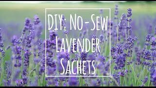 DIY Lavender Sachet [upl. by Neilson884]