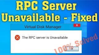 How To Fix RPC Server Unavailable Error in Windows 1087 [upl. by Attennod]