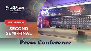 Eurovision Song Contest 2022  Second SemiFinal Qualifiers  Press Conference [upl. by Lee474]