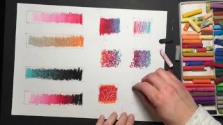 10 Oil Pastel Techniques [upl. by Yralam]