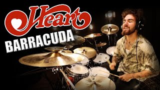 DrumsByDavid  Heart  Barracuda Drum Cover [upl. by Bogoch]