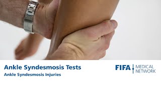 Ankle Syndesmosis Tests  Ankle Syndesmosis Injuries [upl. by Chryste]