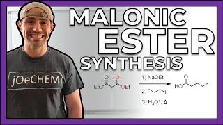 Malonic Ester SynthesisMechanism and Examples [upl. by Eniamat]