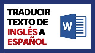 Cómo Traducir un Texto de Inglés a Español ✅ Sin Programas [upl. by Wartow]