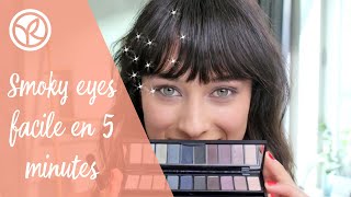 TUTO MAQUILLAGE  Le Smoky Eyes facile pour débutants  Yves Rocher [upl. by Sheena]