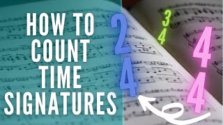 How to Count Time Signatures Time Signatures Explained [upl. by Manella252]