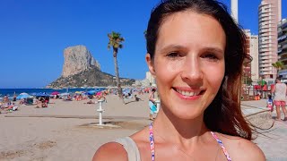 CALPE TOWN in Spain GREAT OPTION FOR HOLIDAYS 🏖 calpe beach bars tourism [upl. by Wilmer]