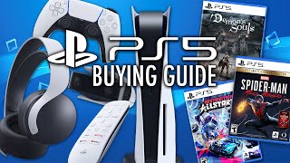 PS5 Buying Guide Accessories Launch Games Consoles  What To Buy And What To Avoid [upl. by Polly]