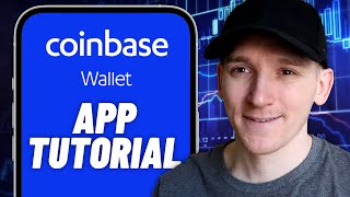 How to Use Coinbase Wallet App  Cryptocurrency Wallet [upl. by Osnofla]