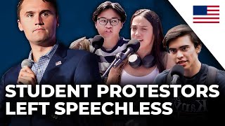 Charlie Kirk Vs Liberal Students Highlight Reel [upl. by Odlanyar]