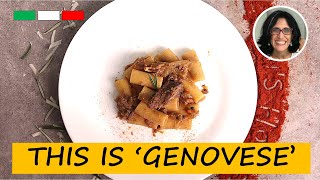 Pasta alla Genovese Recipe Explained Step by Step [upl. by Madel336]