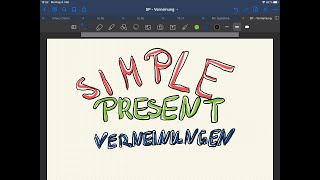 Simple Present  Verneinungen [upl. by Rianna]