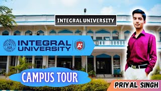 Integral University Lucknow Campus tour  Btech  BBA  BCom  College tour 😍 [upl. by Amelita912]