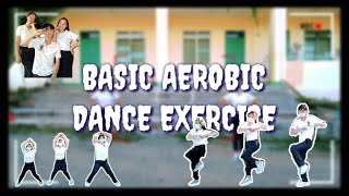 BASIC AEROBIC DANCE EXERCISE [upl. by Aerda588]